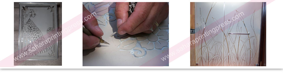 Sand Blast Sticker Dubai